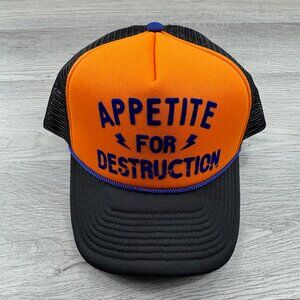 Guns & roses Hap Cap Mens Adjustable Apetite For Destruction Colorblock